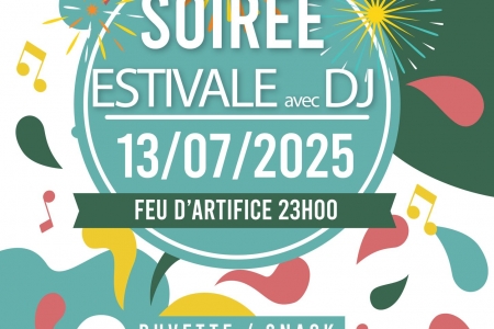 Soirée estivale & feu d’artifice du 13 juillet à Mouliherne 
