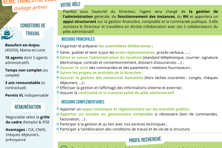 OFFRE D'EMPLOI SMBAA