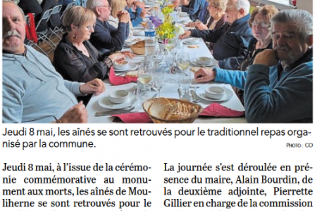 Repas des Ainés - Courrier de l'Ouest