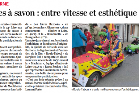 COURSE DE CAISSES A SAVON