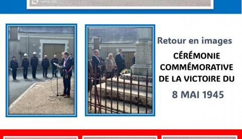 Cérémonie commémorative de la victoire du 8 mai 1945