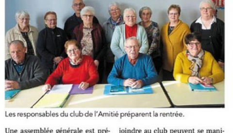 CLUB DE L'AMITIÉ