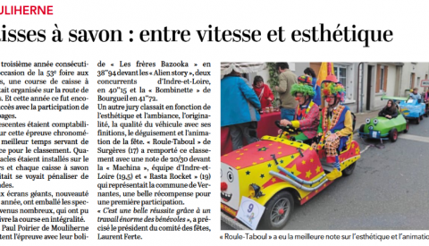 COURSE DE CAISSES A SAVON