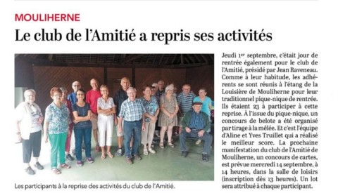 Le Courrier de l'Ouest du 08 septembre 2022