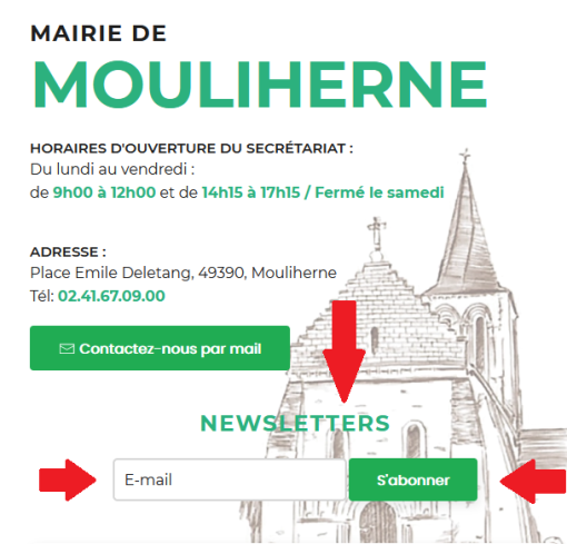 NOUVEAU => NEWSLETTERS