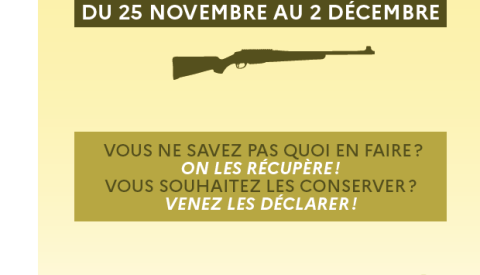 OPERATION NATIONALE D'ABANDON D'ARMES