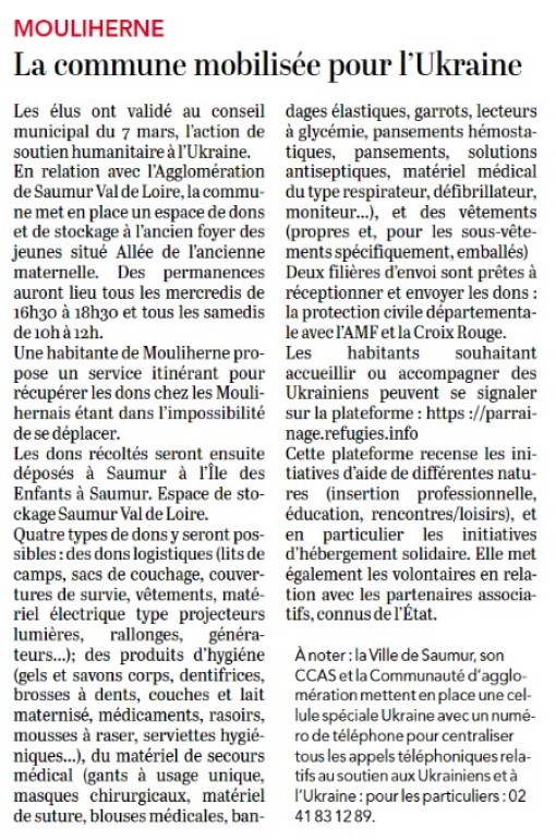 COURRIER DE L'OUEST