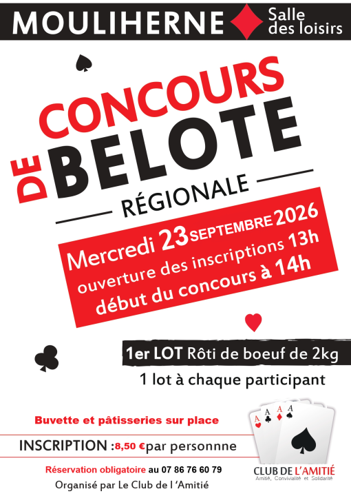 Concours de belote