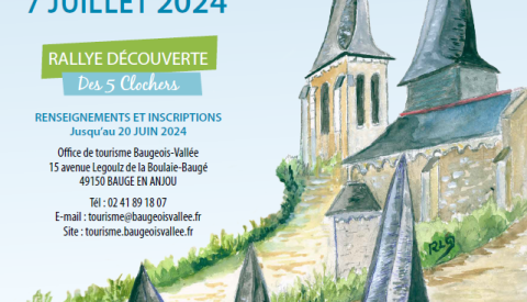 Rallye Découverte des Clochers Tors du Baugeois