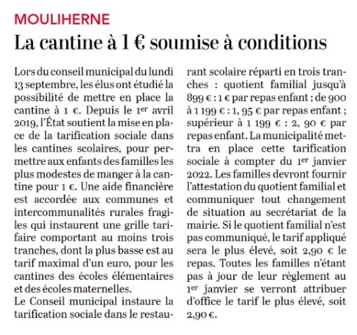 COURRIER DE L'OUEST