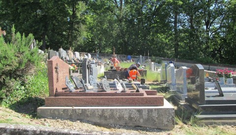 Entretien du cimetière