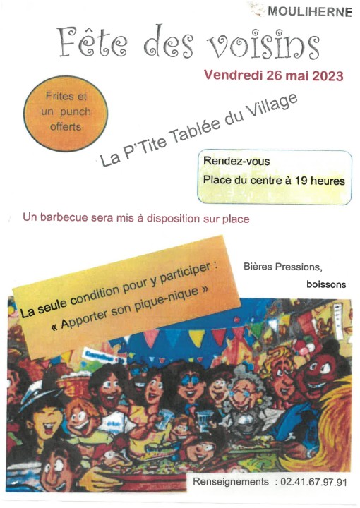 FÊTE DES VOISINS