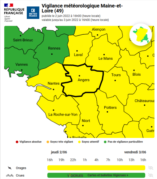 VIGILANCE MÉTÉO