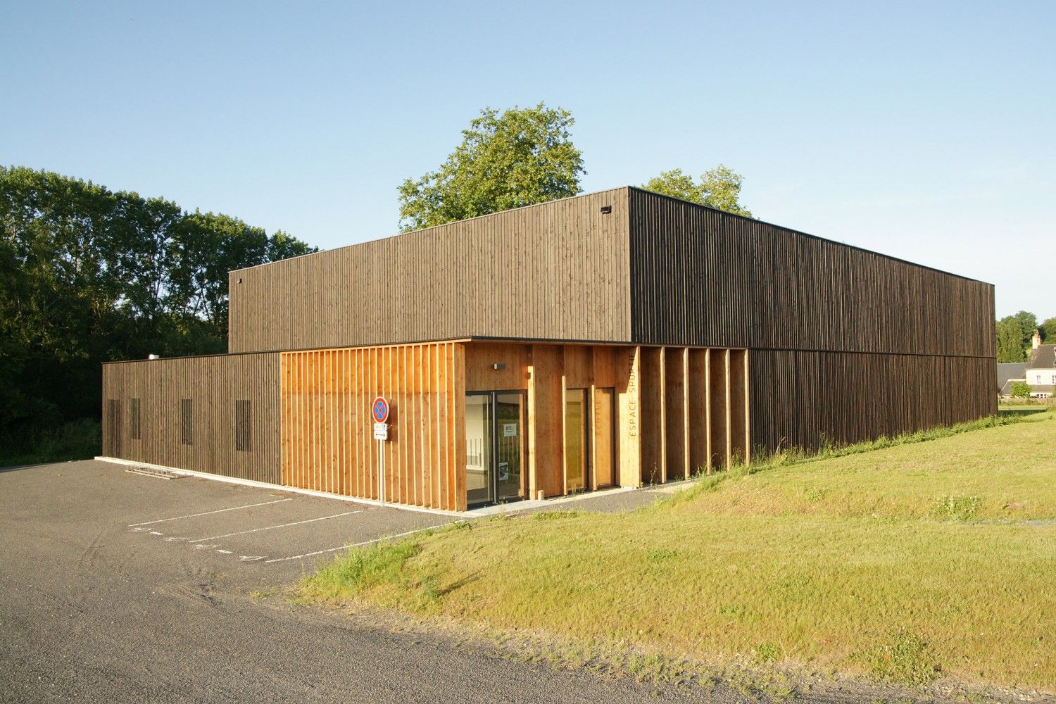 Photographie de la salle omnisport